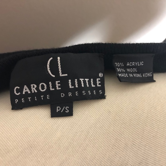 Carole Little Wool Long Sleeve Sweater Dress SP - Picture 8 of 8